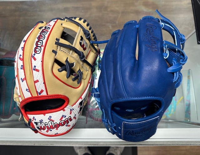 Rawlings Heart of the Hide Solid Royal & Wilson A2000 Texas Edition Glove
