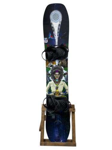 159cm Yes PYL Unlnc DCP XTRM Snowboard W/ Union Strata Bindings