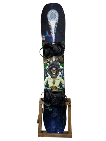 159cm Yes PYL Unlnc DCP XTRM Snowboard W/ Union Strata Bindings