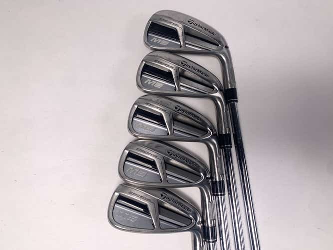 TaylorMade M5 Iron Set 4-9 True Temper XP 100 S300 Stiff Steel Mens RH- No 7i