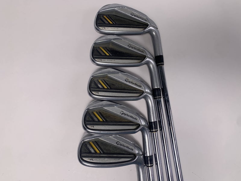 TaylorMade RocketBladez Iron Set 4-8 RocketFuel 85g Stiff Steel Mens RH