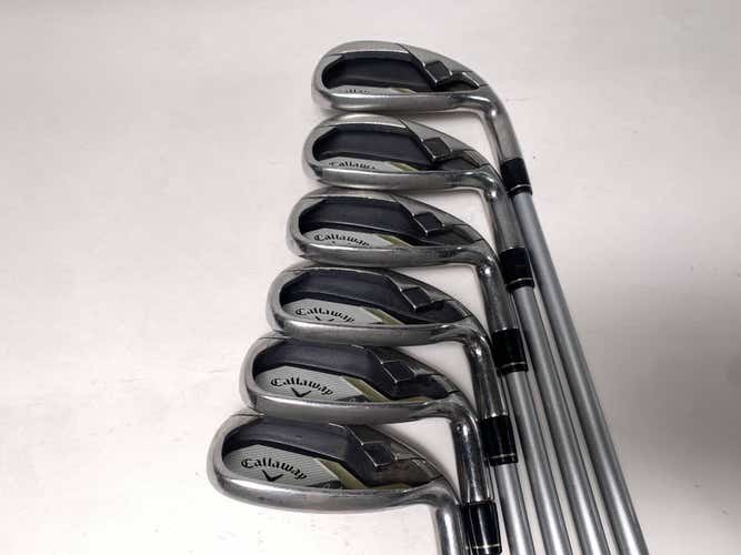 Callaway Solaire 2014 Iron Set 7-PW+GW+SW 50g Ladies Graphite Womens RH