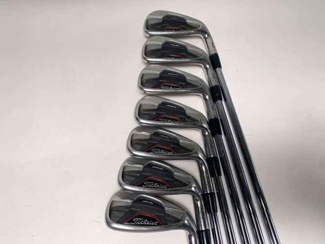 Titleist 712 AP1 Iron Set 4-PW True Temper Dynalite XP S300 Stiff Steel Mens RH