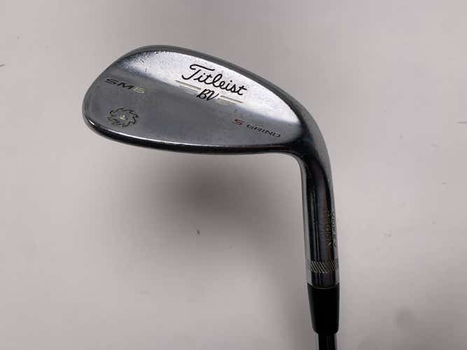 Titleist Vokey SM6 Tour Chrome Sand Wedge SW 56* 10 Bounce Wedge Steel Mens RH