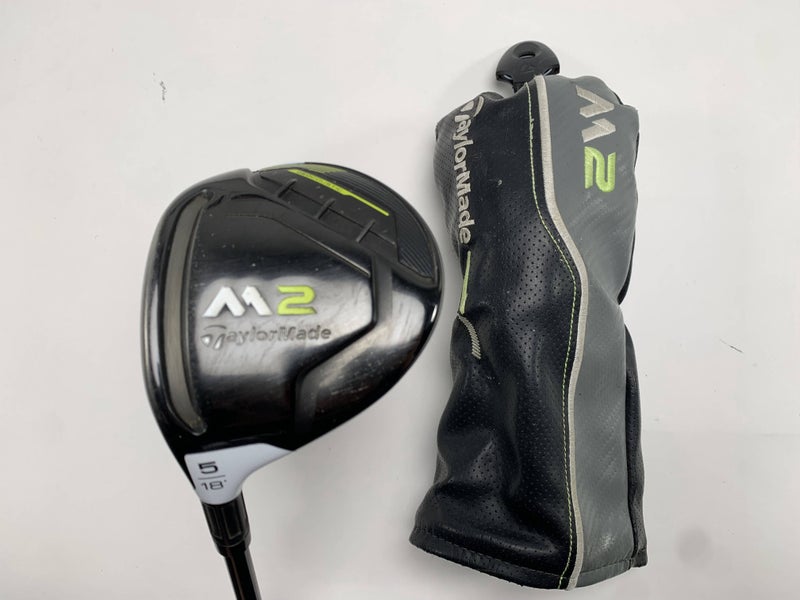 TaylorMade M2 2019 5 Fairway Wood 18* REAX 55g Regular Graphite Mens LH HC