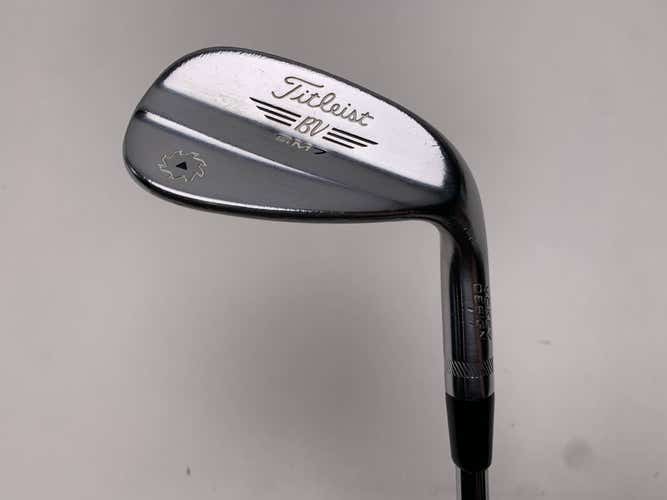 Titleist Vokey SM7 Tour Chrome Gap Wedge GW 50* 8 Bounce F-Grind Wedge Mens RH
