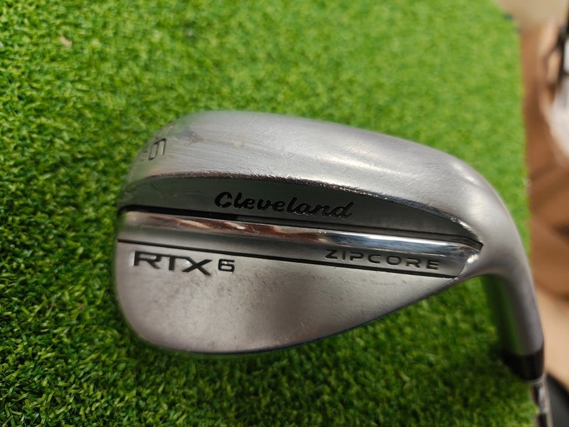 Cleveland RTX6 Zipcore 56 Degree Sand Wedge GW Steel Shaft 56.10 Mid Nice