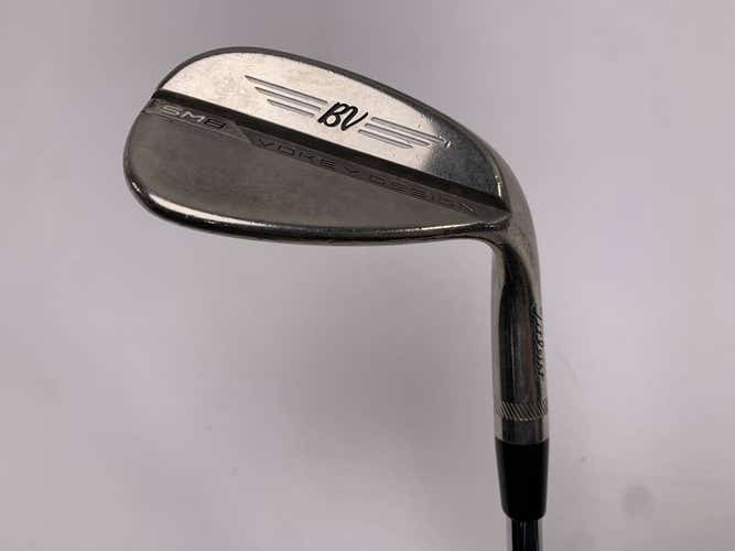 Titleist Vokey SM8 Brushed Steel Gap Wedge GW 52* 8 Bounce F-Grind Wedge Mens RH