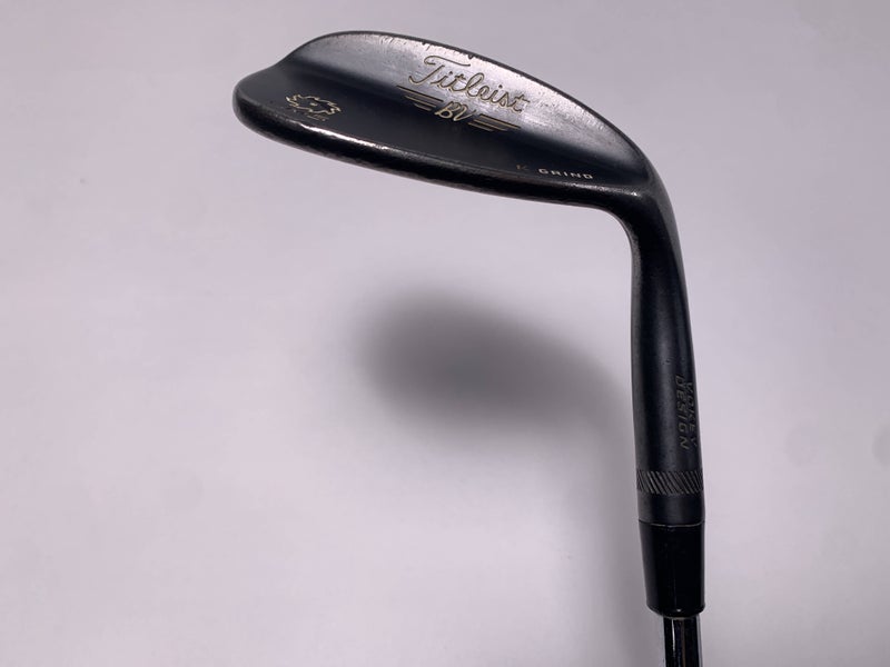 Titleist Vokey SM5 Raw Black Lob Wedge LW 60* K-Grind Wedge Steel Mens RH