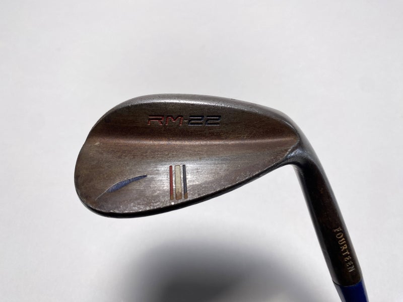 Fourteen RM-22 Raw Sand Wedge SW 56* 12 Bounce Wedge Steel Mens RH