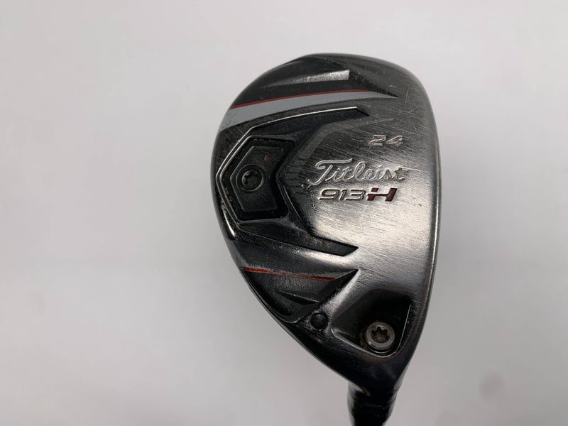Titleist 913 H 5 Hybrid 24* Mitsubishi Rayon Bassara 60HYB Hi Senior RH
