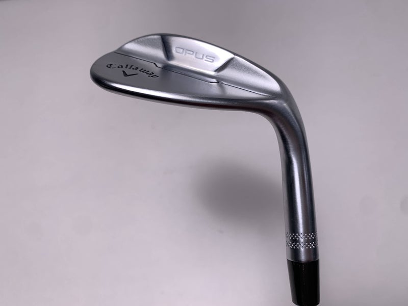 Callaway Opus Brushed Chrome Lob Wedge LW 58* 12 DG Mid Wedge Steel Mens RH NEW