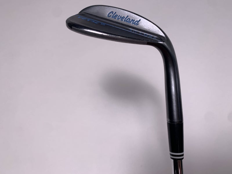Cleveland RTX 6 ZipCore Black Satin Lob Wedge LW 58* 10 DG Spinner Mens RH