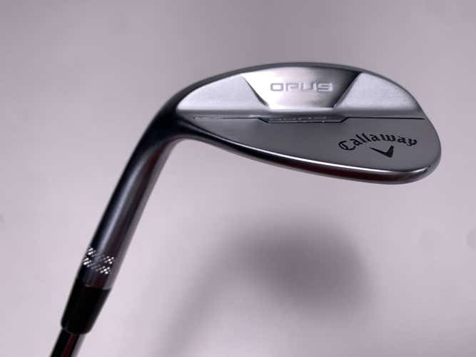 Callaway Opus Brushed Chrome Wedge 56* 12 DG Mid 115g Wedge Steel Mens LH NEW