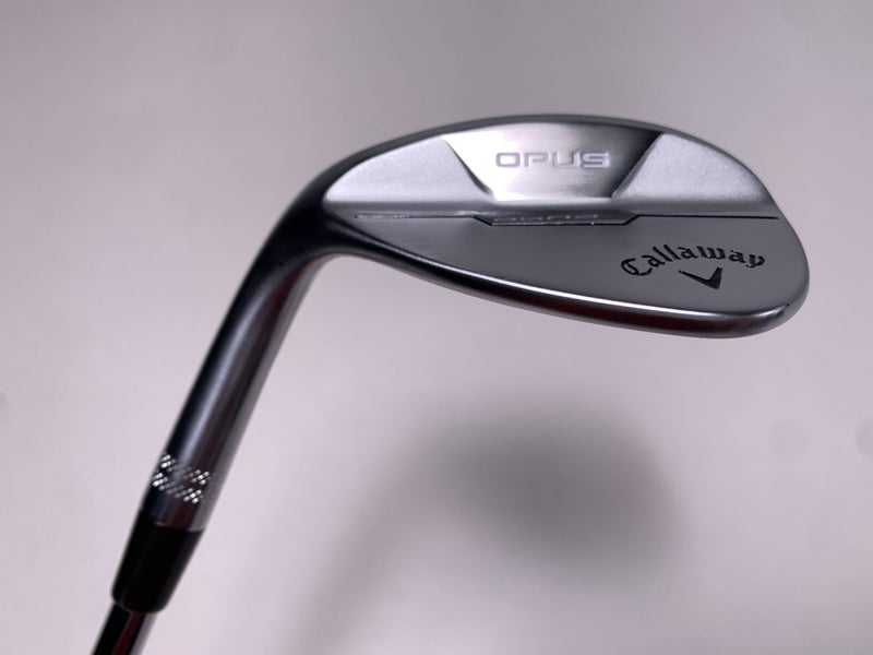 Callaway Opus Brushed Chrome Wedge 56* 12 DG Mid 115g Wedge Steel Mens LH NEW