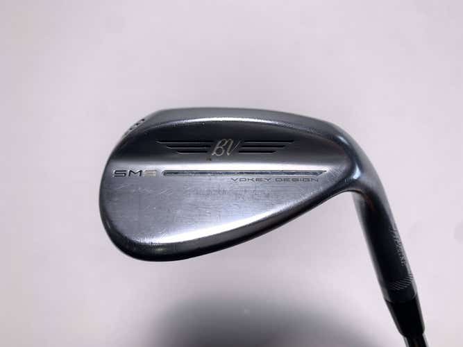 Titleist Vokey SM9 Tour Chrome Lob Wedge LW 58* 8 Bounce M-Grind Wedge Mens RH