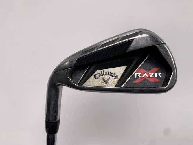 Callaway Razr X Single 7 Iron Regular Steel Mens LH