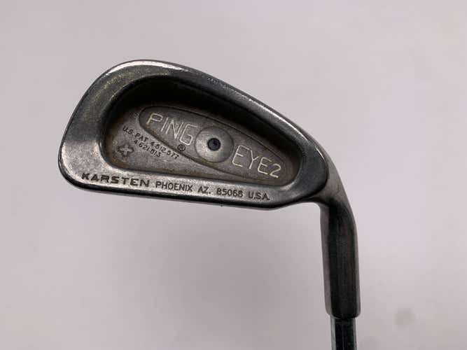 Ping Eye 2 + Single 4 Iron Black Dot Karsten Regular Steel Mens RH