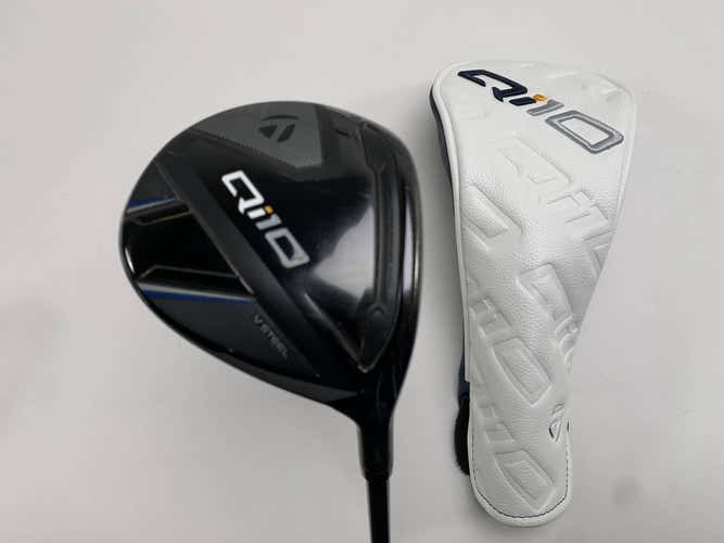 TaylorMade Qi10 3 Fairway Wood 15* Fujikura Ventus Blue TR 6-S Stiff RH HC