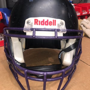 USED RIDDELL SPEED ADULT HELMET - MEDIUM - FLAT BLACK