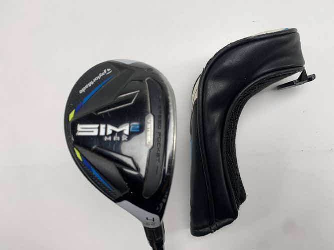 TaylorMade SIM2 MAX Rescue 4 Hybrid 22* Fujikura Ventus 6-R Regular Mens RH HC