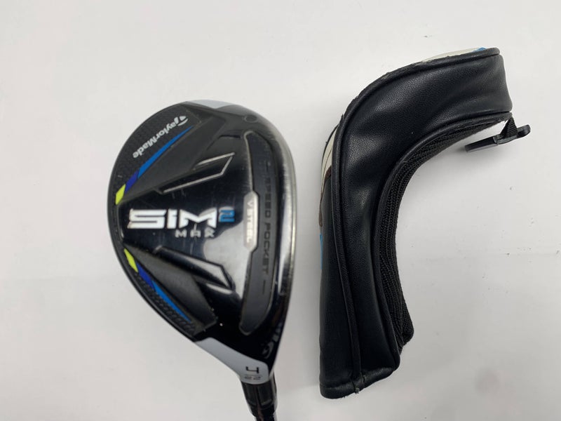 TaylorMade SIM2 MAX Rescue 4 Hybrid 22* Fujikura Ventus 6-R Regular Mens RH HC
