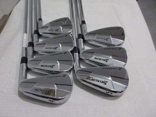 Srixon Z-Forged II Iron Set - 4-PW - Project X Red 6.0 Stiff Flex Steel