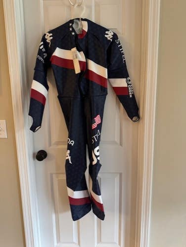 US Ski Team GS Suit - Unpadded, FIS legal, new with tags, LARGE