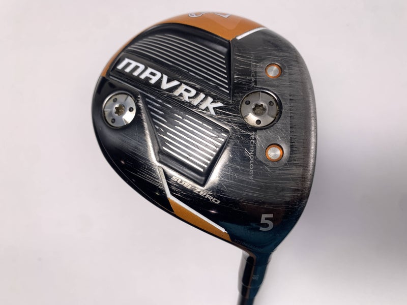 Callaway Mavrik Sub Zero 5 Fairway Wood 18* Aldila Rogue 130 MSI 70g Mens RH