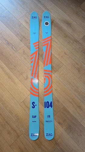 Women's 2023 170 cm Powder SLAP 104 Lady Skis Without Bindings (New)