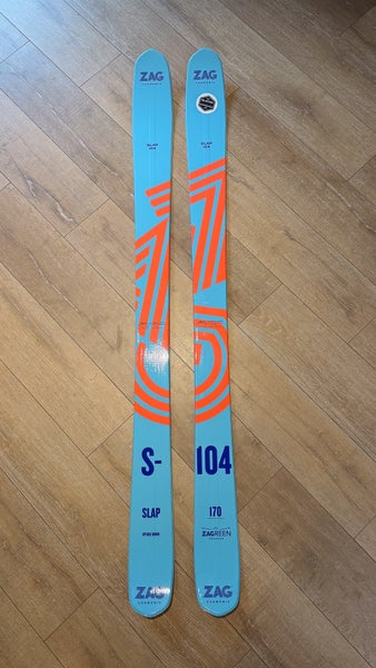 Women's 2023 170 cm Powder SLAP 104 Lady Skis Without Bindings (New)
