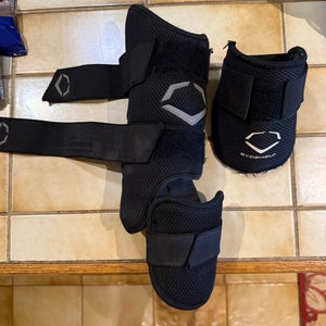 Black EvoShield Leg guard and Elbow guard (Used)