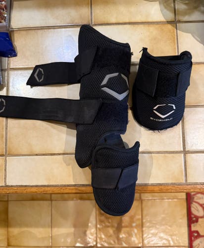 Black EvoShield Leg guard and Elbow guard (Used)