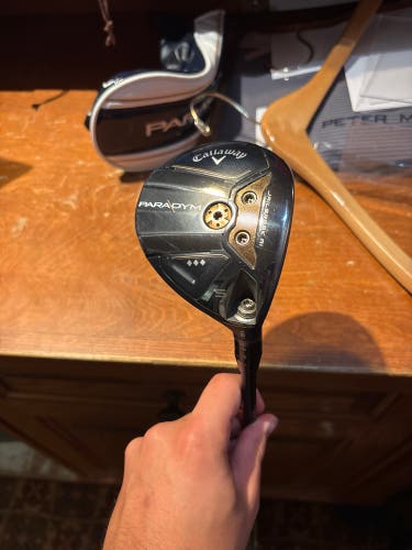 Men's 2023 Callaway Paradym Triple Diamond Right Handed Fairway Wood Extra Stiff Flex 5 Wood (Used)