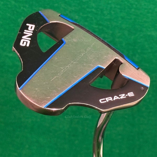 Ping '25 Scottsdale Craz-E Black Dot 35" Double-Bend Mallet Putter Golf Club