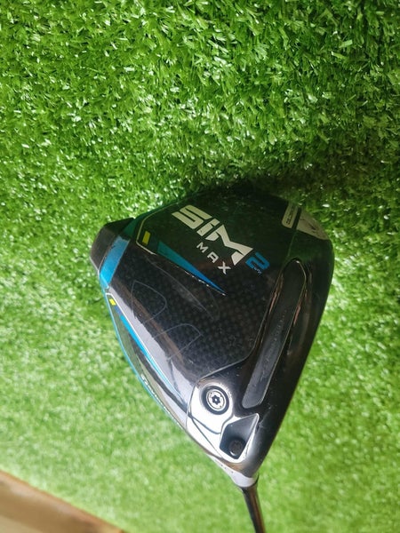 TaylorMade SIM 2 Max 9.0 Driver Graphite Stiff 46.5" Cp2 Jumbo Grip