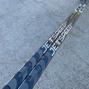 2 Sticks CCM JetSpeed FT5 Pro Stock Hockey Stick Grip 85 Flex P90 Left 5616