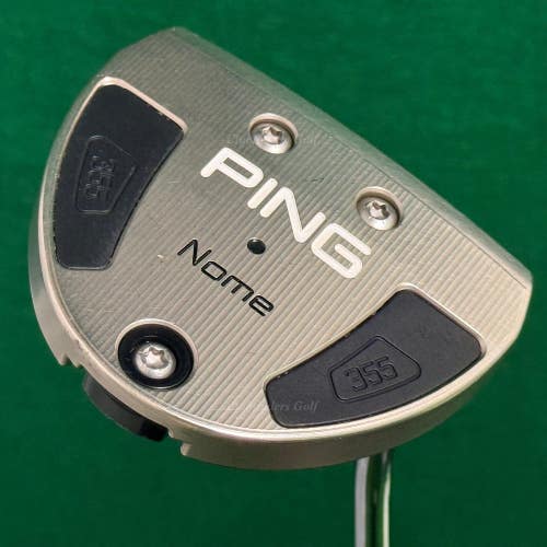 Ping Nome Black Dot 355 34" Single-Bend Mallet Putter Golf Club w/ Super Stroke
