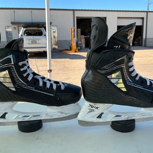 TRUE NHL Custom PRO Mens Pro Stock Size 8.5 Hockey Skates MIC 91856