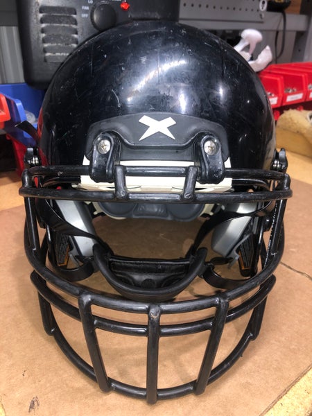 USED XENITH X2E+ YOUTH FOOTBALL HELMET - LARGE - BLACK
