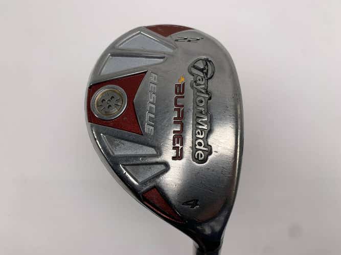 TaylorMade Burner Rescue 4 Hybrid 22* REAX SuperFast 65g Stiff Graphite Mens RH