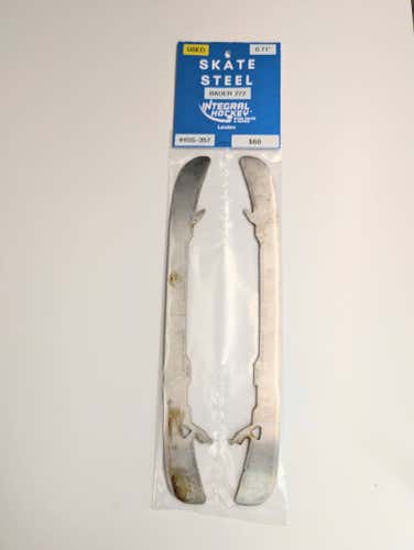 Like-New JRZ Multi-Fit Steel Runners CCM & Bauer 272 & 271 (Size 8/8.5 Skates) -IHSS-357