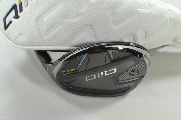 TaylorMade Qi10 Rescue 4-22* Hybrid Stiff Flex Right Ventus TR Graphite # 206672