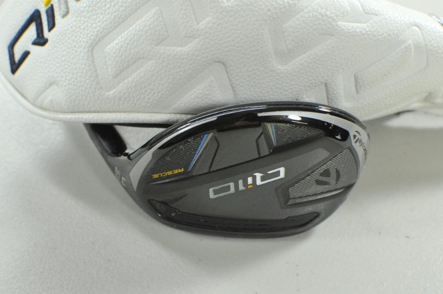 TaylorMade Qi10 Rescue 4-22* Hybrid Stiff Flex Right Ventus TR Graphite # 206672