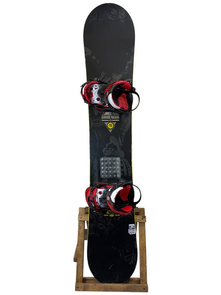 159cm Rome SDS Garage Rocker Snowboard W/ Rome 390 Seek and Destroy Bindings
