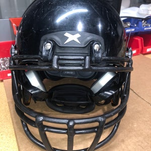 USED XENITH X2E+ YOUTH FOOTBALL HELMET - LARGE - BLACK