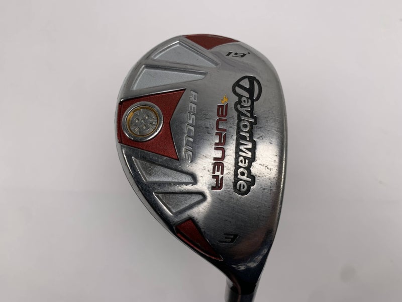 TaylorMade Burner Rescue 3 Hybrid 19* REAX SuperFast 65g Stiff Graphite Mens RH