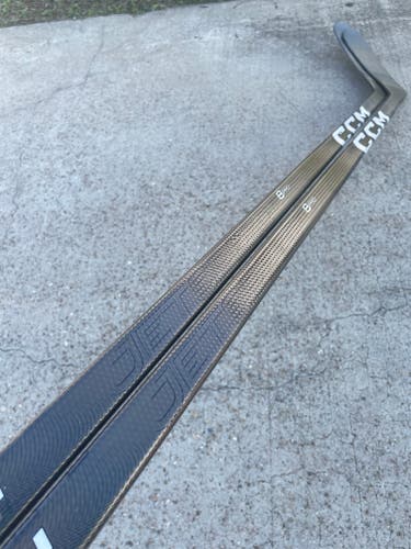 2 Pack Dressed CCM JETSPEED FT8 PRO Pro Stock Hockey Stick Grip P90TM 80 Flex Left 5627