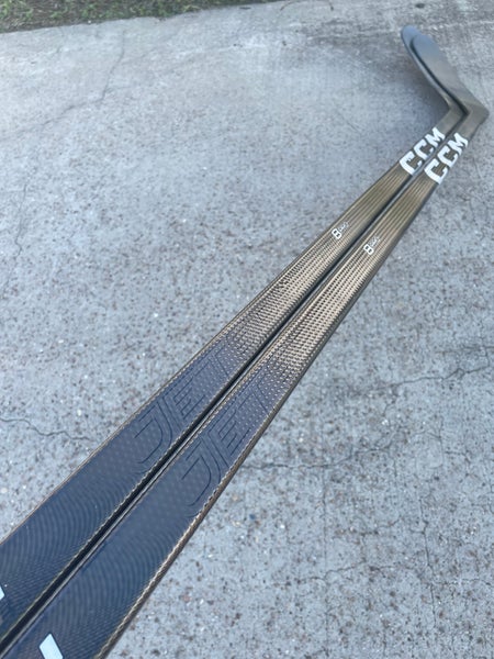 2 Pack Dressed CCM JETSPEED FT8 PRO Pro Stock Hockey Stick Grip P90TM 80 Flex Left 5627