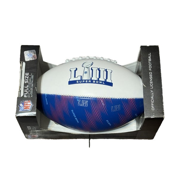 Super Bowl LIII NFL Replica Full Size Commemorative Souvenir History Football